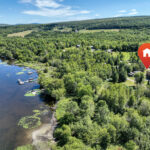 Chalet à vendre au bord de l’eau