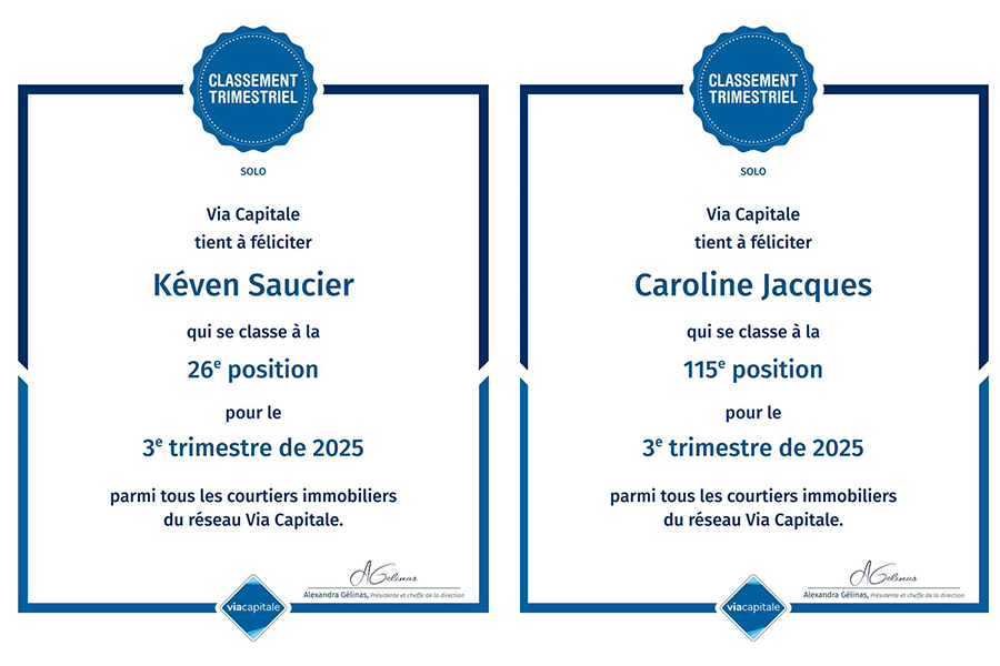 Meilleurs courtiers immobiliers Thetford Caroline Jacques et Keven Saucier