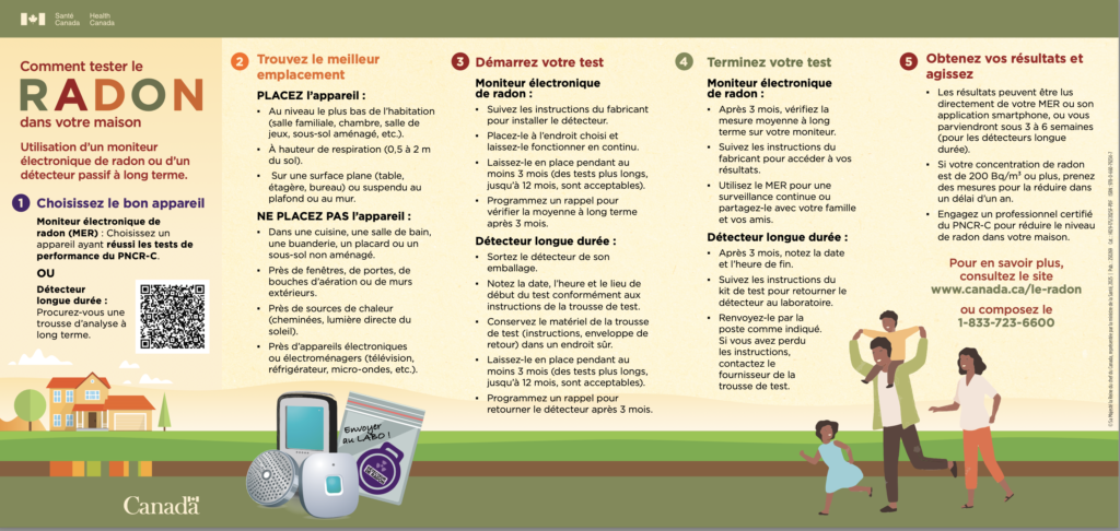 Comment tester le radon